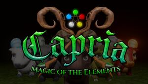 Capria: Magic of the Elements cover