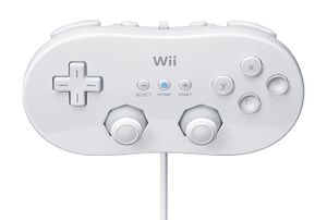 Wii Classic Controller.