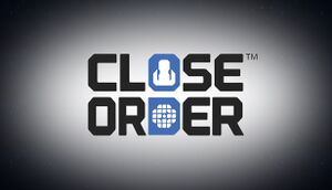 Close Order cover