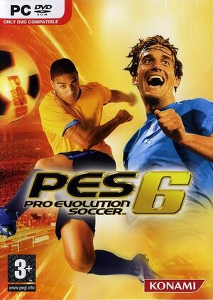 Pro Evolution Soccer 6 cover