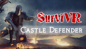 SurviVR - Castle Defender cover