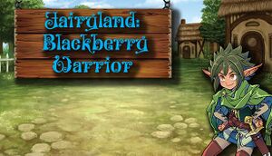 Fairyland: Blackberry Warrior cover