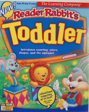 Reader Rabbit Toddler cover