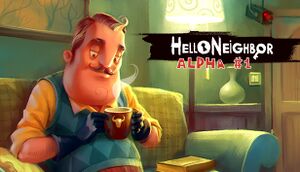 Hello Neighbor Alpha 1 cover