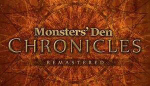 Monsters' Den Chronicles cover