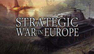 Strategic War in Europe cover