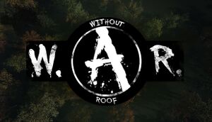 Without A Roof (W.A.R.) cover