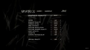 In-game Graphics Settings
