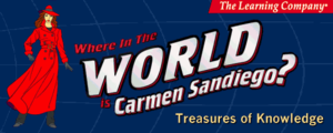 Where in the World Is Carmen Sandiego? Treasures of Knowledge cover