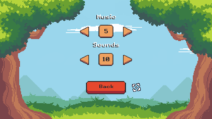 In-game sound controls.