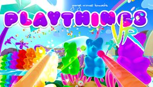 Playthings: VR Music Vacation cover