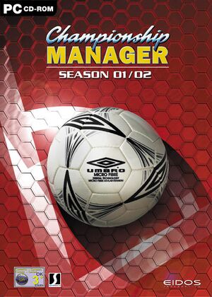 Championship Manager: Season 01/02 cover