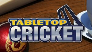 TableTop Cricket cover