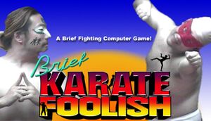 Brief Karate Foolish cover