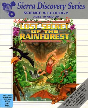 Lost Secret of the Rainforest cover