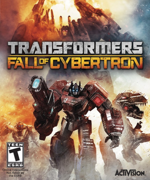Transformers: Fall of Cybertron cover