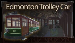 Edmonton Trolley Car cover
