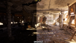 Comparison of Metro Exodus and its Enhanced Edition.[1]