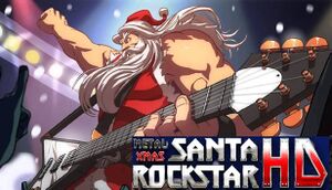 Santa Rockstar cover