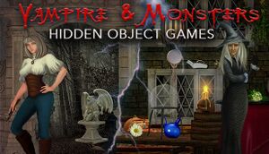 Vampire & Monsters: Hidden Object Games cover