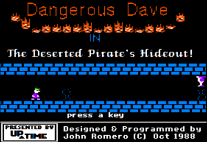 Dangerous Dave in the Deserted Pirate's Hideout! cover
