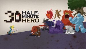 Half-Minute Hero: Super Mega Neo Climax Ultimate Boy cover