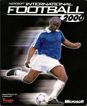 Microsoft International Soccer 2000 cover
