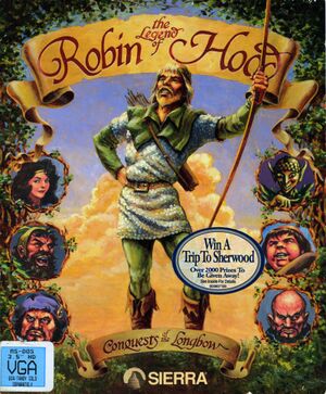 Conquests of the Longbow: The Legend of Robin Hood cover