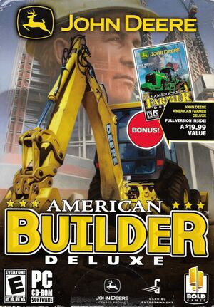 John Deere: American Builder Deluxe cover