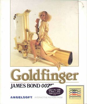 James Bond 007: Goldfinger cover