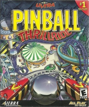 3-D Ultra Pinball: Thrillride cover