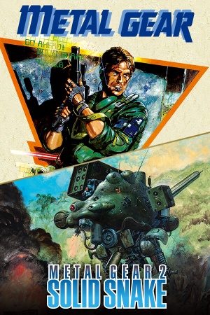 Metal Gear & Metal Gear 2: Solid Snake Master Collection Version cover