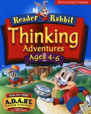 Reader Rabbit Thinking Adventures Ages 4-6 cover