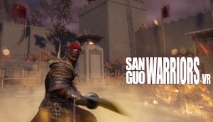 Sanguo Warriors VR cover