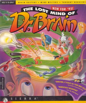The Lost Mind of Dr. Brain cover