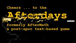 Afterdays cover