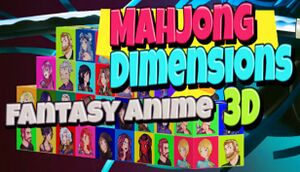 Mahjong Dimensions 3D - Fantasy Anime cover