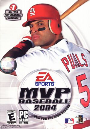 MVP Baseball 2004 cover