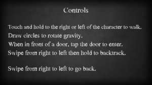 Touch control scheme