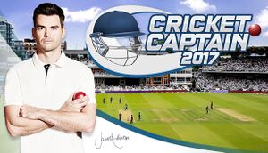 Cricket Captain 2017 cover