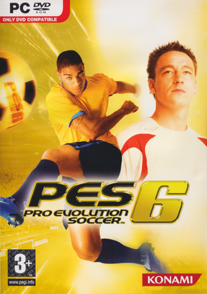 Pro Evolution Soccer 6 cover