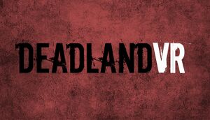DeadLand VR cover