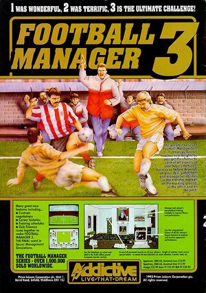 Football Manager 3 cover