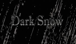 Dark Snow cover