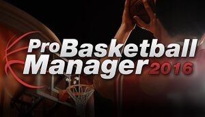 Pro Basketball Manager 2016 cover