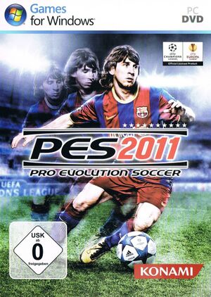 Pro Evolution Soccer 2011 cover