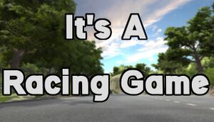 It's A Racing Game cover