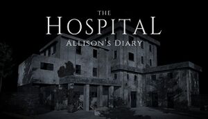 The Hospital: Allison's Diary cover