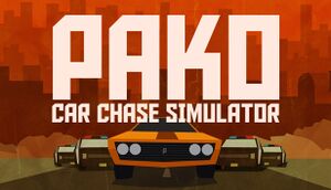 PAKO - Car Chase Simulator cover