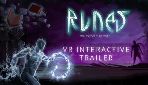 VR INTERACTIVE TRAILER: Runes cover